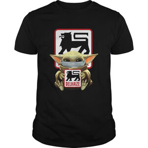 Baby Yoda Mask Hug Delhaize Shirt